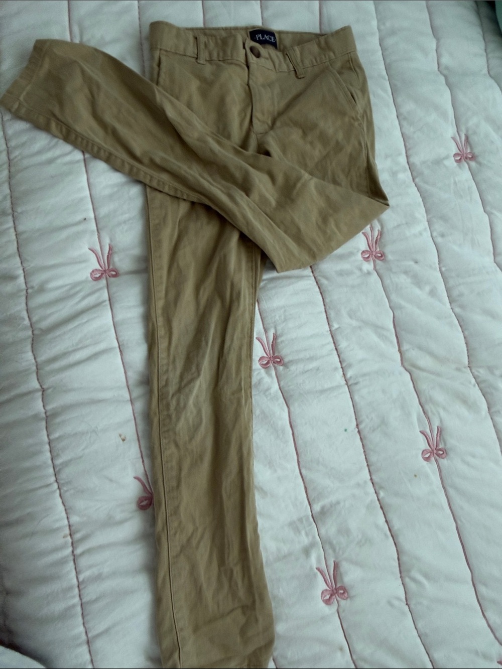 Place Tan Skinny Khaki Pants
